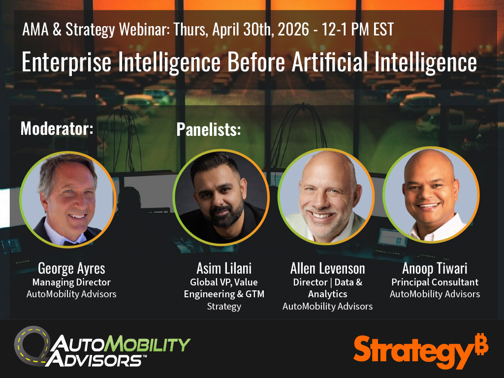 MicroStrategy's tweet image. Tomorrow, join us for a live session with AutoMobility Advisors Advisors at 12 PM EST to explore how automotive companies are using modern tools to unlock true enterprise-level intelligence.
 
🔗 Save your spot today: ow.ly/rtoe50YRbrJ
 
#DataAnalytics