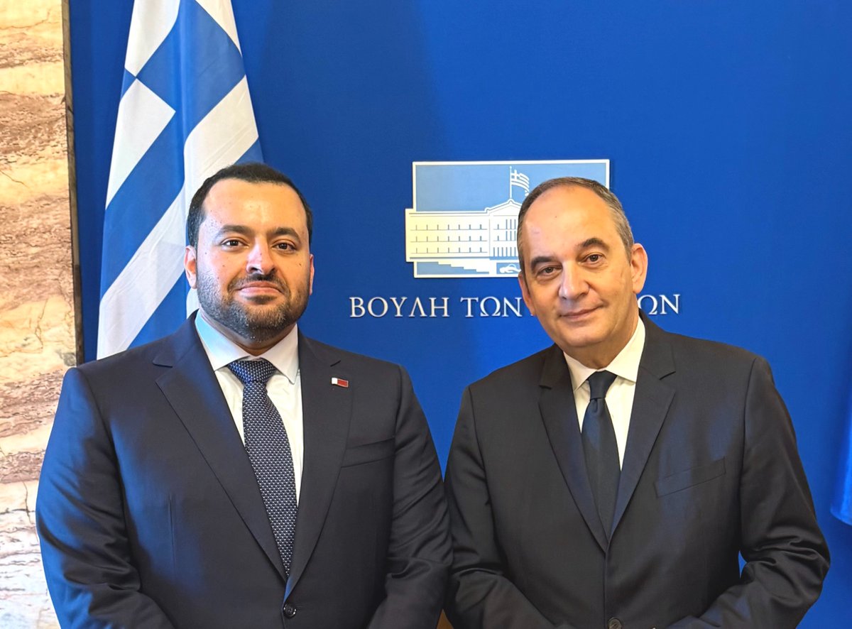 QNA_Espanol's tweet image. El ministro de Estado en el Ministerio de Relaciones Exteriores se reúne con responsables griegos
#QNA #Qatar #Grecia 
bit.ly/4200onI