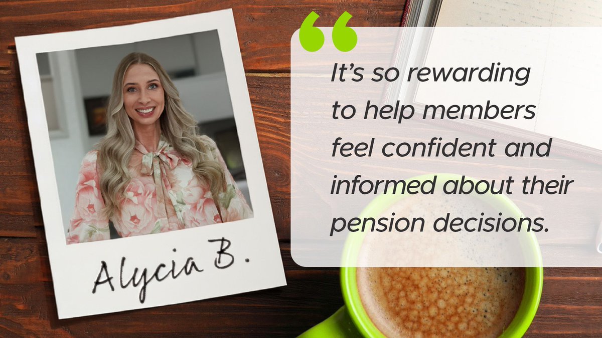 Meet Alycia! She joined SPP as a Member Service Representative in January 2019, and has since worked as a Retirement Officer and now, Pension Benefits Officer – the full pension plan journey! 

When she’s not helping people make the most of their retirement, Alycia can be found
