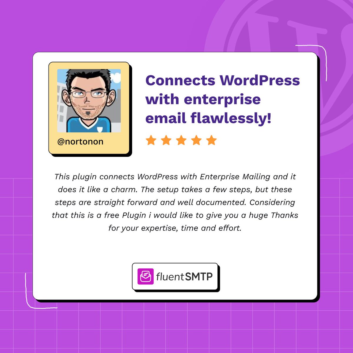 FluentSMTP tweet media
