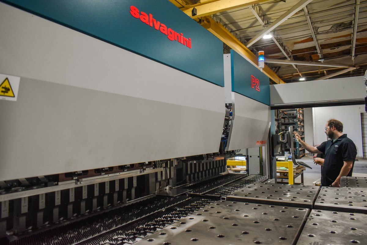 TaylorPowerSys's tweet photo. Taylor Metal Fabrication (TMF) is a trusted resource for both Taylor Power Systems and other companies that require reliable, efficient metal manufacturing. At TMF, we continue to invest in advanced machinery to improve production times, implement lean manufacturing to eliminate waste, and optimize inventory to optimize workflow.

If you need custom metal fabrication and want to discuss it with us, please call Adam Smith at 601-932-5674.

#taylormetalfab #metalfabrication #welding #paint #manufacturing #machining #leanmanufacturing