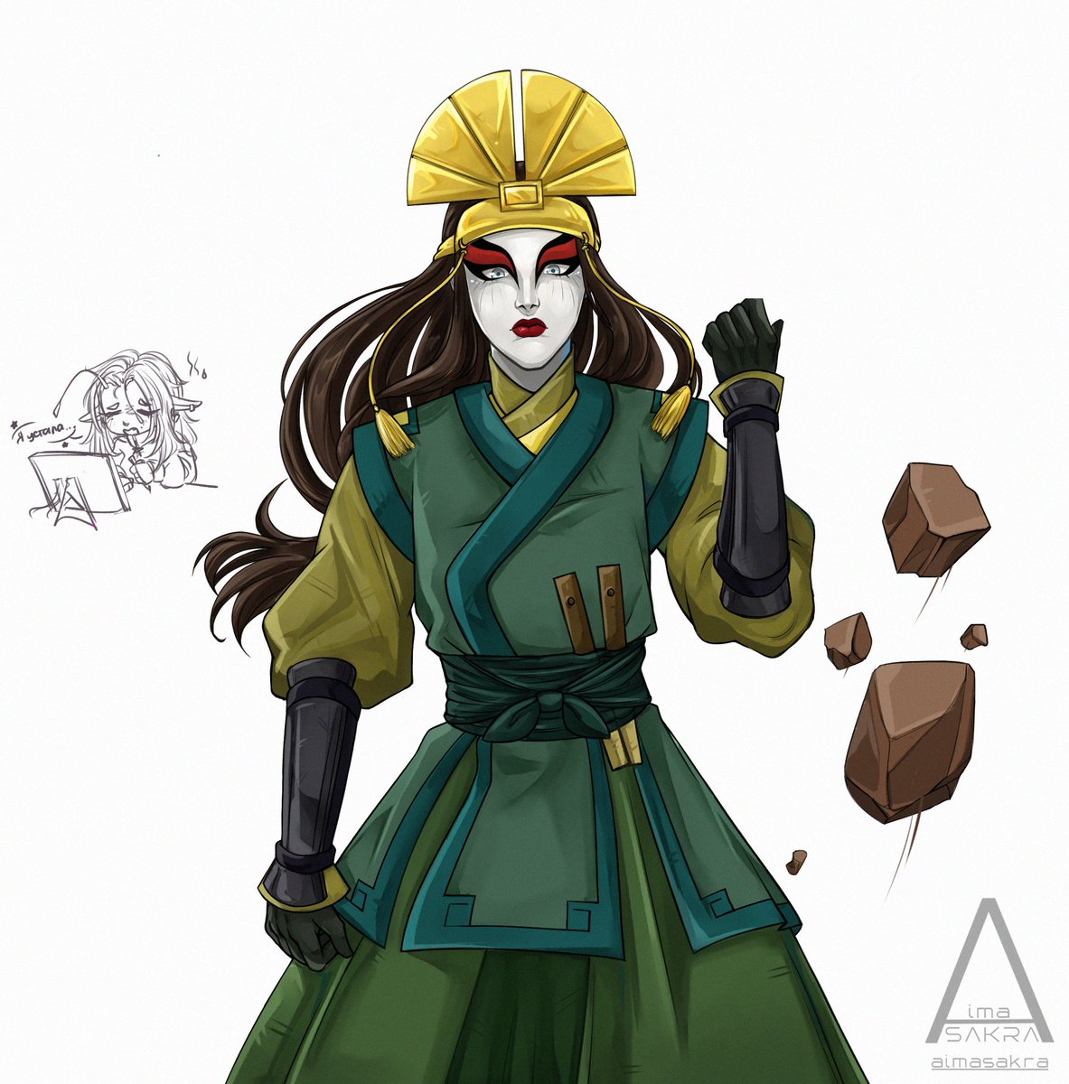 aimasakra's tweet photo. Made some sketches in Magma :)

#art #avatar #zuko #iroh #toph #kyoshi #magma https://t.co/yzMIBKsXuU