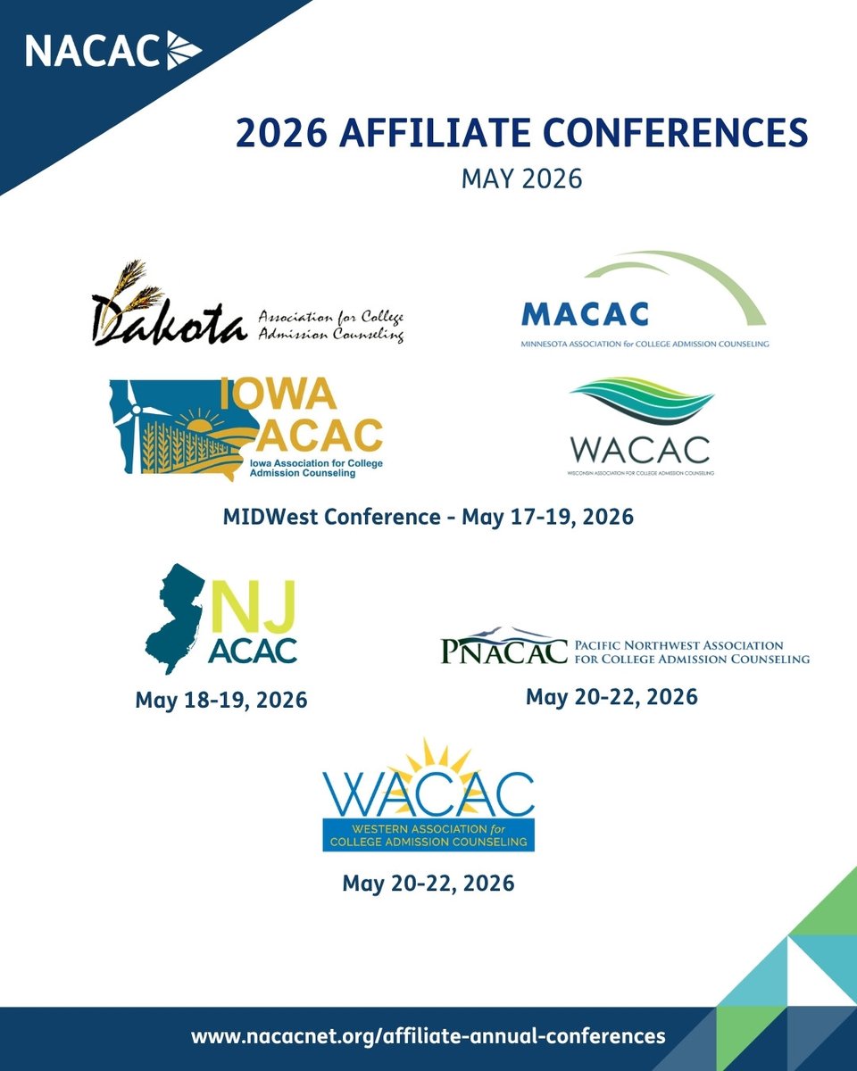 Natl Association for College Admission Counseling tweet media