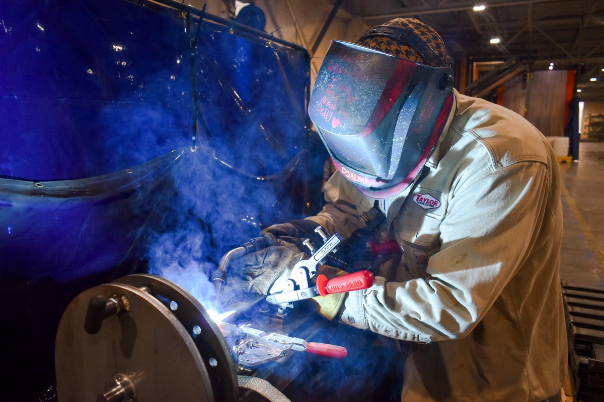 TaylorPowerSys's tweet photo. Taylor Metal Fabrication (TMF) is a trusted resource for both Taylor Power Systems and other companies that require reliable, efficient metal manufacturing. At TMF, we continue to invest in advanced machinery to improve production times, implement lean manufacturing to eliminate waste, and optimize inventory to optimize workflow.

If you need custom metal fabrication and want to discuss it with us, please call Adam Smith at 601-932-5674.

#taylormetalfab #metalfabrication #welding #paint #manufacturing #machining #leanmanufacturing