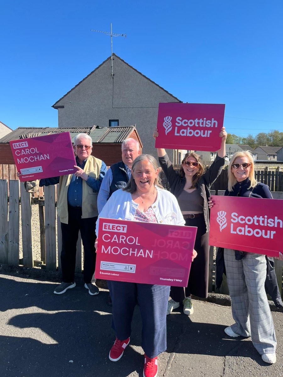 CMochan's tweet photo. Another stop in Drongan today to hear the concerns of local people. 

Vote Carol Mochan and @ScottishLabour in Carrick, Cumnock and Doon Valley on 7 May. https://t.co/kLMN7wkF9C