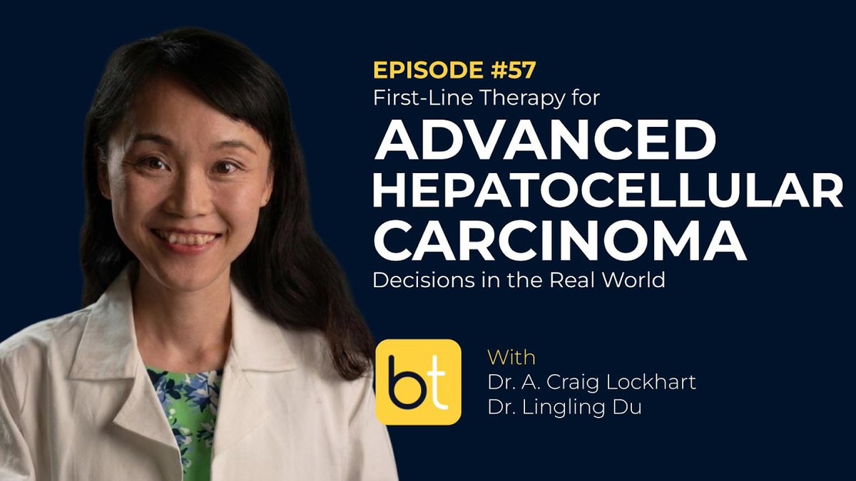 _backtableONC's tweet image. How did a single trial in 2020 overturn 10 years of standard care in #HCC?

On TB57, Dr. John Rahi, Dr. Craig Lockhart, and Dr. Lingling Du review the shift from TKIs to IO combinations. Check out the long-term survival "tails" that are changing the prognosis for advanced liver