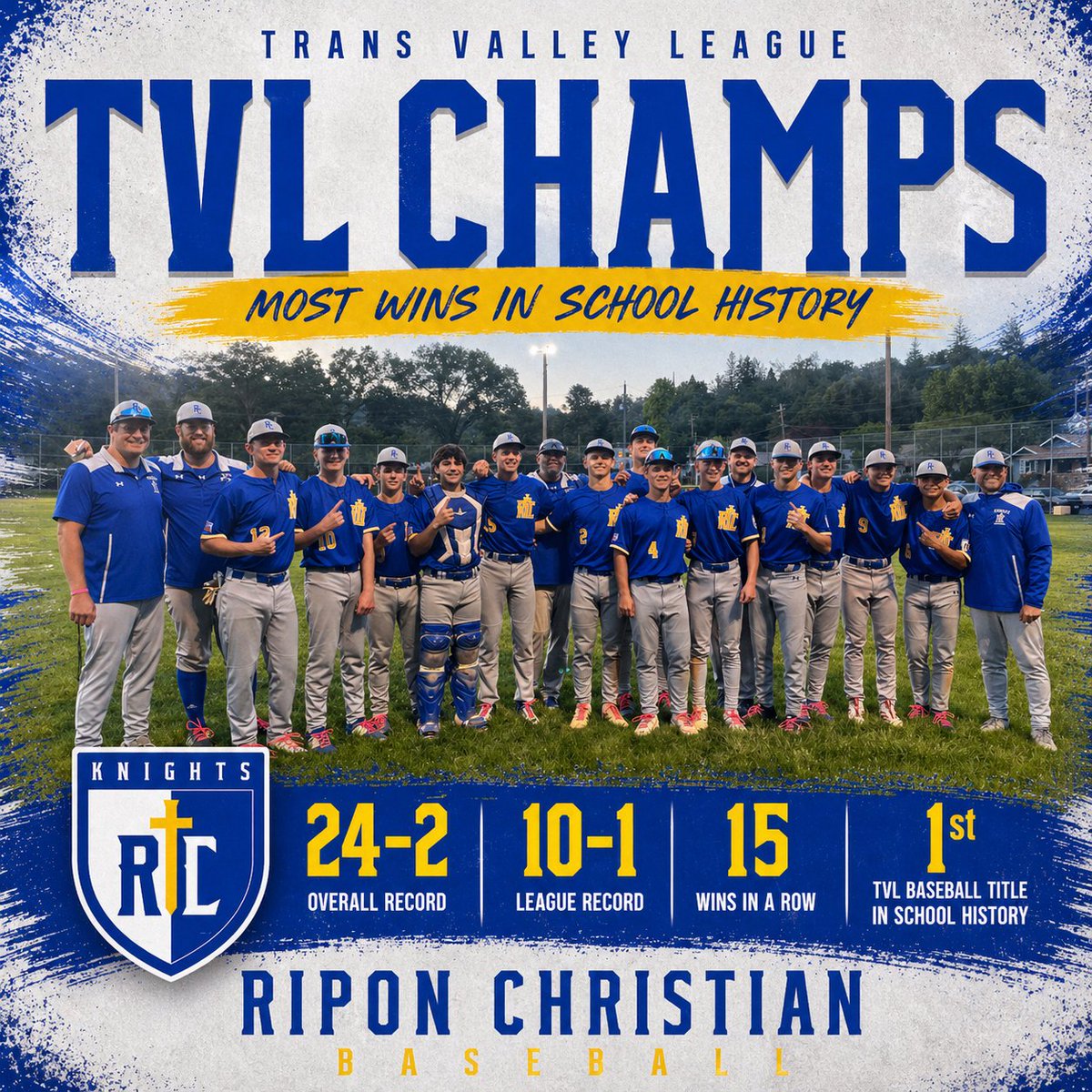 Ripon Christian Baseball tweet media