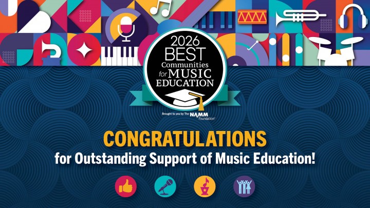 NPSchools_VA's tweet image. 🎶 #NPS named 2026 Best Community for Music Education for the 4th year in a row! 🏆 Proud of our students, educators, families, and partners who make music thrive in every school.

#MusicEducation