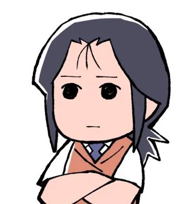 笹木の本来の絵柄に近い絵は1～2枚目の南雲さんで、ミニパト風が3枚目で、何となく描いたらやたらウケたクレヨンしんちゃん風が4枚目になります。 デフォルメでも人様の画風を真似るのは実際大変です。