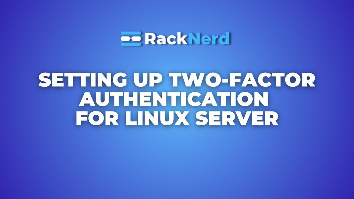 racknerd's tweet image. 📖 New Post on RackNerd: ✅ Setting up Two-Factor Authentication for Linux Server 💻🌐 Learn more: blog.racknerd.com/setting-up-two… 

🛒 Order RackNerd Hosting : racknerd.com/kvm-vps

#RackNerd #LinuxSecurity #2FA #SSH #ServerSecurity #CyberSecurity #VPSHosting #LinuxServer #DevOps