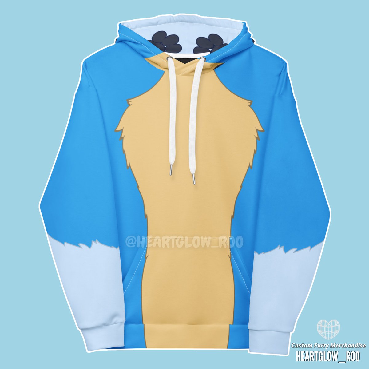 Heartglow_Roo's tweet photo. Custom fursona hoodie design without tail for Blu!💙 (@Protogen_Nox)

Any Bluey fans here? https://t.co/lDsAvFhn1E