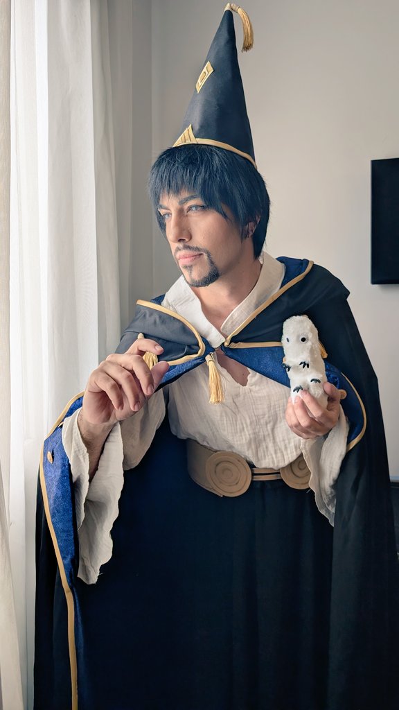 _emphos's tweet image. Haciendo un pelín de spoiler (aun no salió el personaje) dejo por aquí el cosplay de Oruggio con la salida del 5° capítulo de #atelier #witchhat 🪄✨