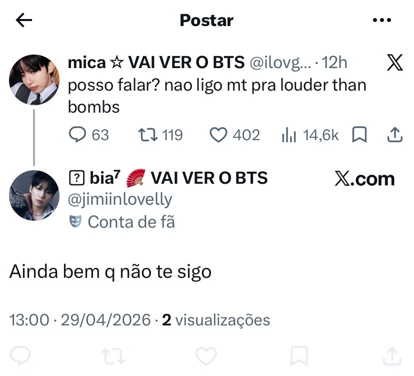 mica ☆ VAI VER O BTS tweet media