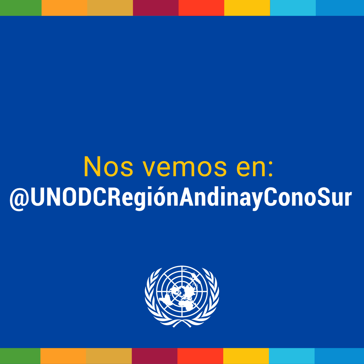 UNODC_PERU's tweet image. ¡Aviso importante!

La cuenta de X de @UNODC_PERU  se desactivará próximamente.‼️

Las informaciones actuales de #UNODC en la Región Andina estarán disponibles en nuestros otros canales de redes sociales 👉 @UNODCROCOL y en unodc.org/rocol/
