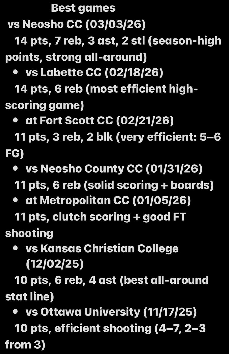 JadenWilli72930's tweet photo. Hello coaches I'm looking for Juco for the 2026/2027 season, 6’7 point forward 2.8 gpa 3 years eligible.
@JUCOadvocate @ErinwoodMartin
@mosesk225 @JC4PT
@CoachAssistMBB @JucoGems
@DirtySouthJuco @JucoOffers @smcHoops_ @WWFE_RCT https://t.co/wKKjTDKXQ4