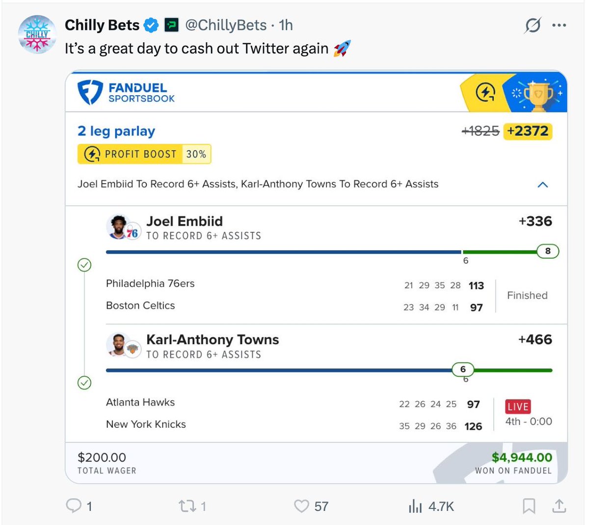The Capper Ledger tweet media