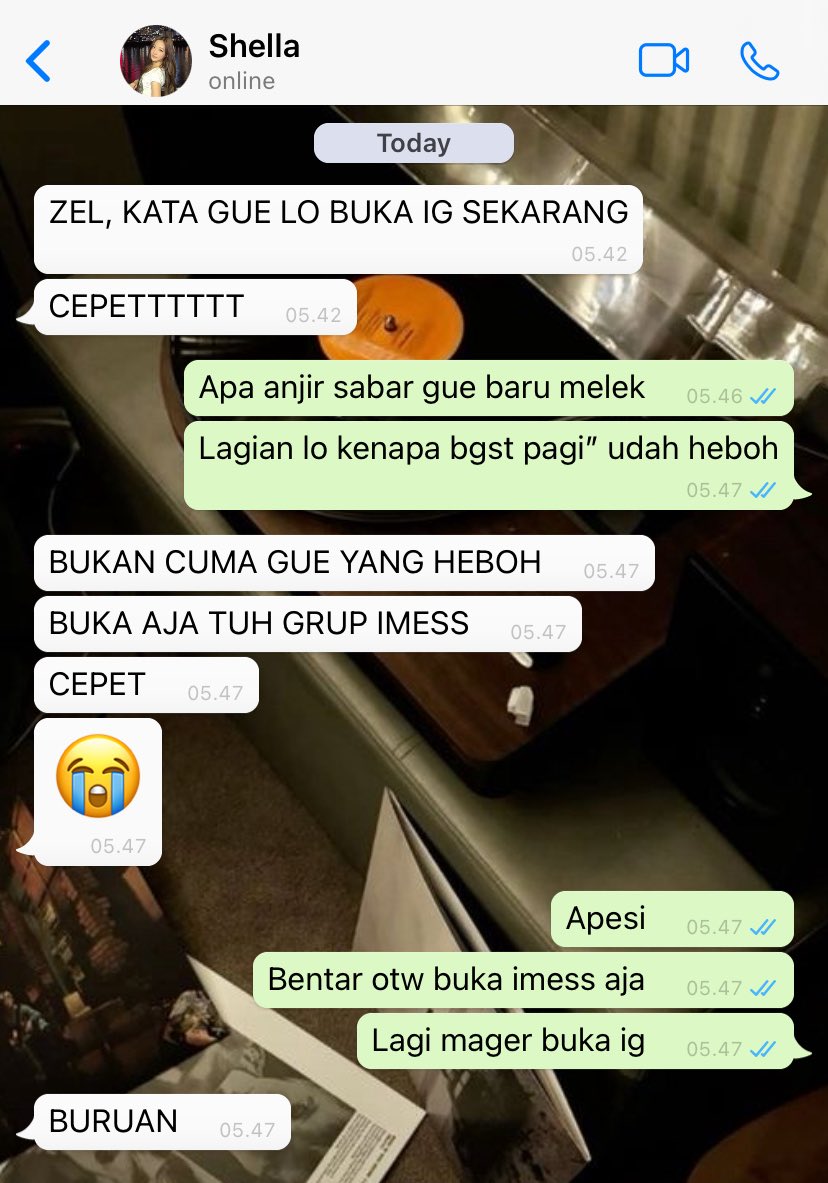 77. Pagi pagi udah hebring