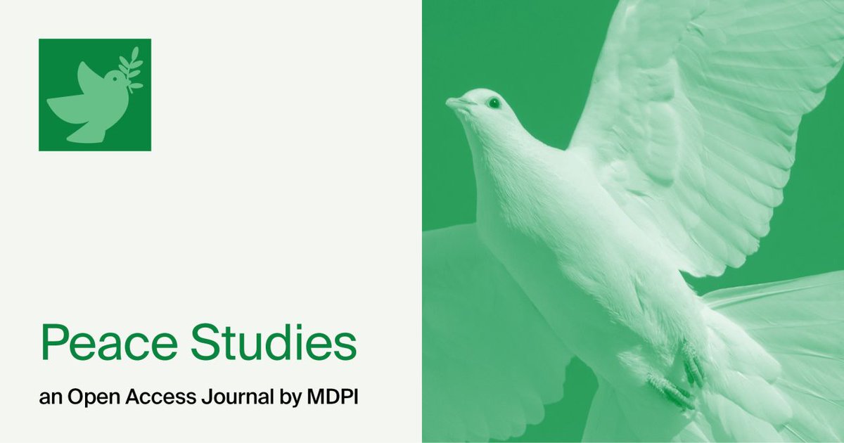 Peace Studies MDPI tweet media