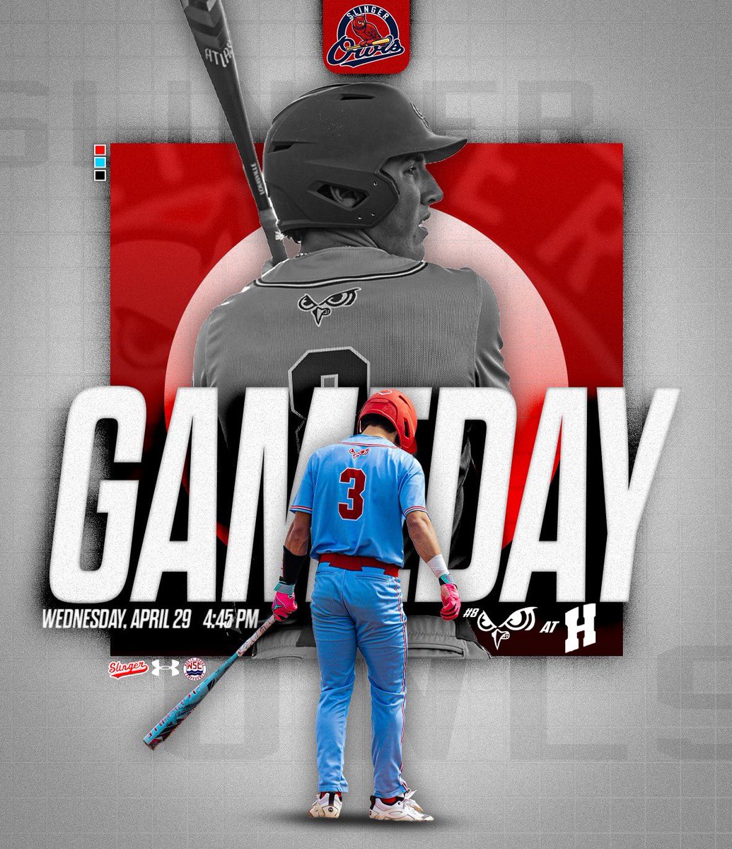 SlingerBaseball's tweet image. Time to bounce back!

Owls head to Mequon to take on Homestead in a @NorthShoreConf matchup.  The game will be played at Kapco Park, the home of the CUW Falcons!

First pitch at 4:45pm! #iron #BurnTheBoats🦉