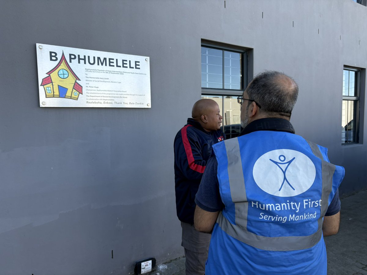 HFI1995's tweet image. The second Baphumalele site in Philippi in #CapeTown where @HumanityFirstNL and @humanityfirstZA are partnering to provide #training for youth from deprived areas.