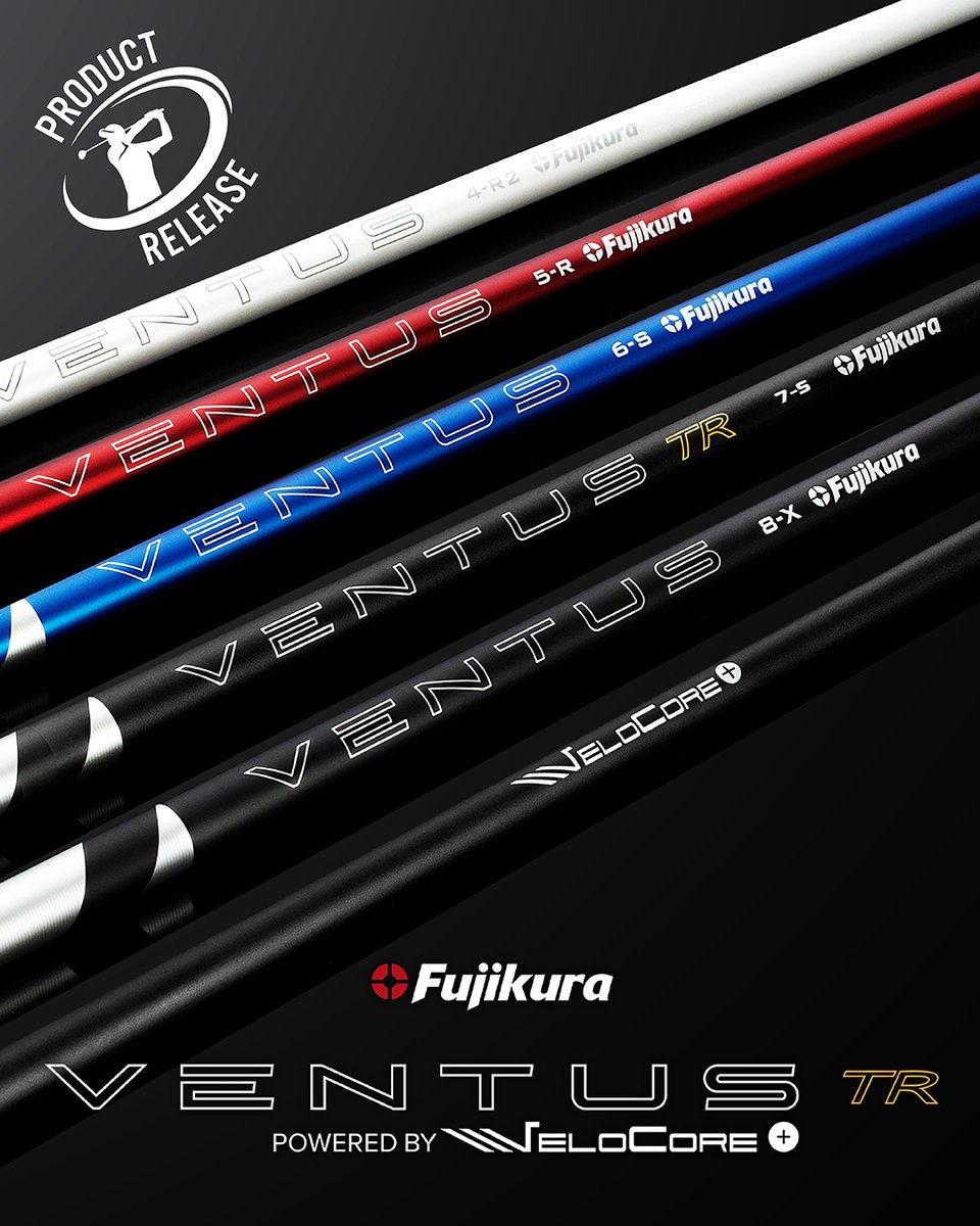 clubchampmedia's tweet photo. The VENTUS with VeloCore+ family. ✨ 

Swing the shafts at a location near you!

#ClubChampion #Fujikura #VentusTR #VeloCore #Golf https://t.co/pWribEbKfR