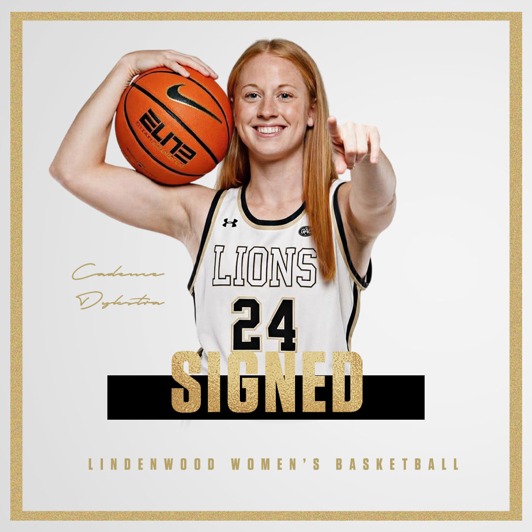 LindenwoodWBB's tweet photo. Officially Signed ✍️

Please welcome @CadenceDykstra to the Lion Family! 🦁🏀

#RespectTheWood https://t.co/PwSjc35nJM