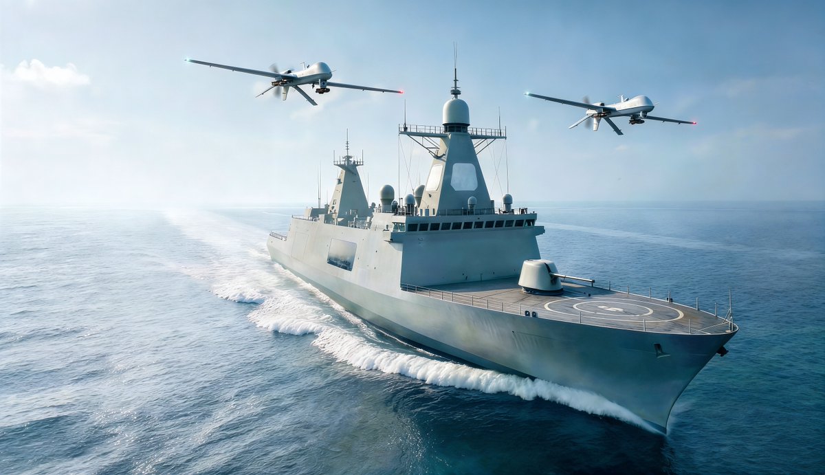 IndraCompany's tweet image. Indra leads the European R&amp;amp;D programme SHIMBAD, Shipborne MultiBand AESA Demonstrator, to develop a 4D multiband radar, the core sensor of future European warships.
🔗indragroup.com/en/news/indra-…
#Indra #IndraGroup #Defence #SHIMBAD