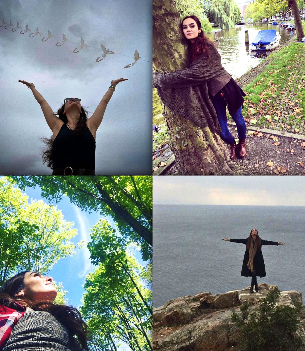 She is a child of nature, and nature embraces her 🌿✨🤎
#BirceAkalay
