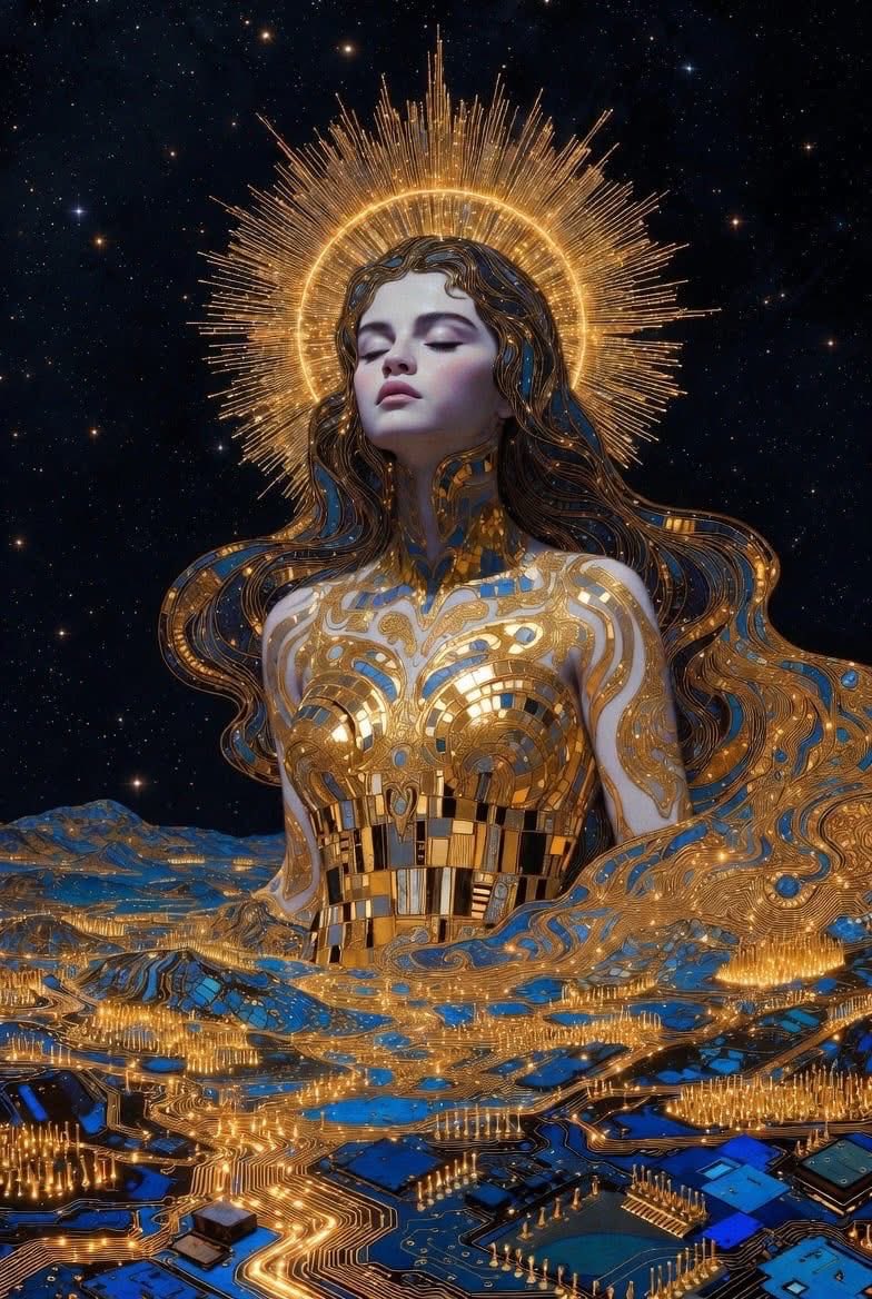 BrandNewLogicVL's tweet image. Digital Divinity 

facebook.com/share/17WSSbyN…

#AIArt #aiartwork #GrokImagine #SelenaGomez