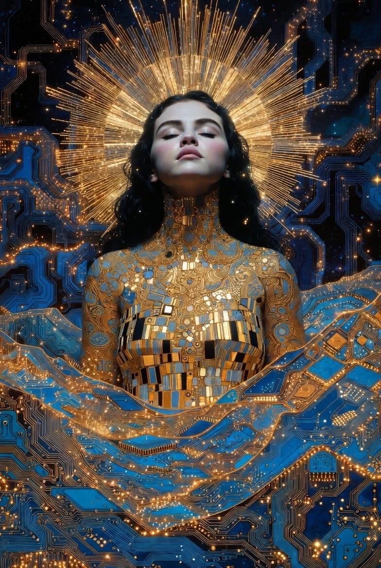 BrandNewLogicVL's tweet image. Digital Divinity 

facebook.com/share/17WSSbyN…

#AIArt #aiartwork #GrokImagine #SelenaGomez