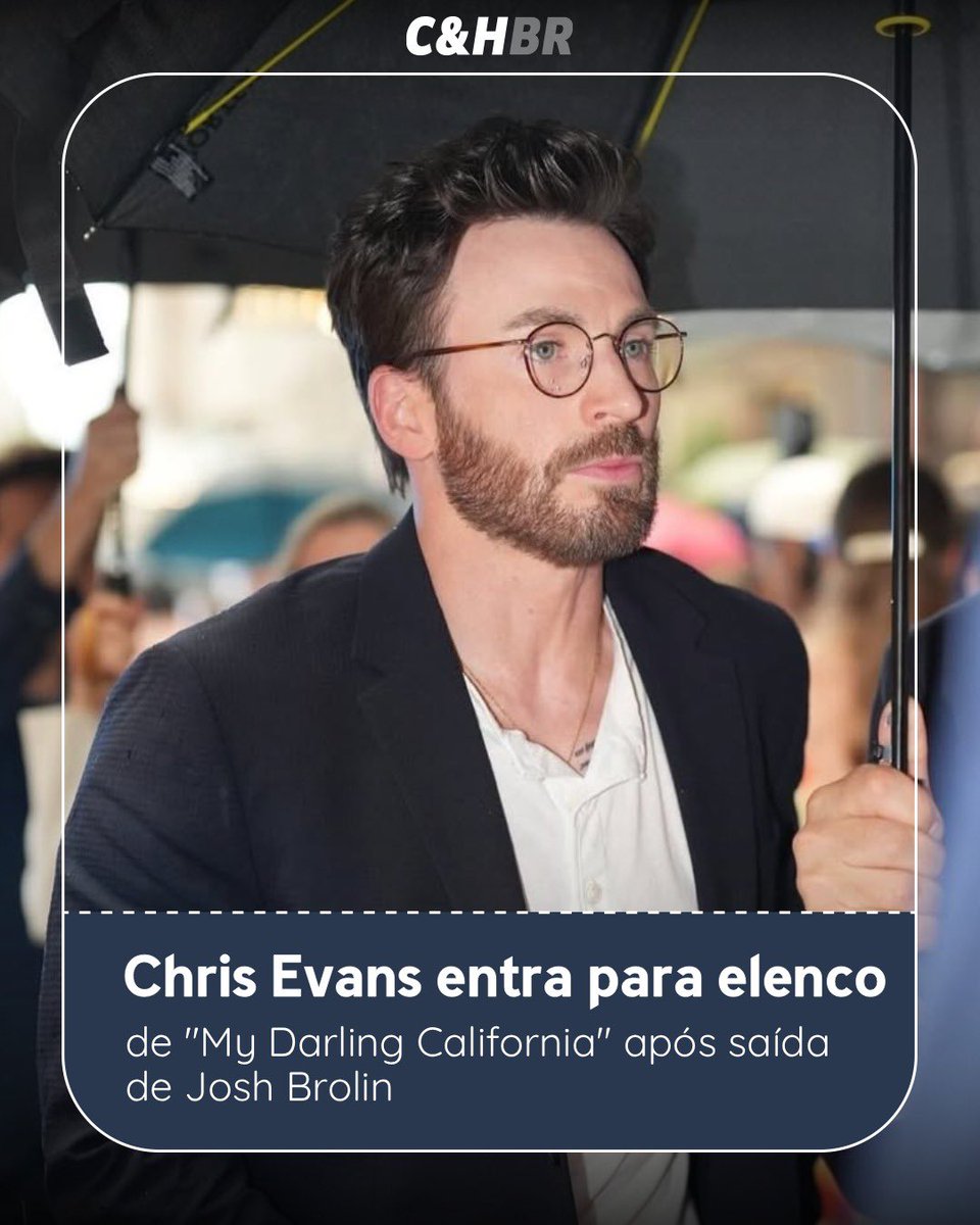 Conhecido por seus papéis em produções como "Os Vingadores", Chris Evans é a mais nova adição ao elenco do thriller policial "My Darling California", dirigido e roteirizado por Elijah Bynum (Magazine Dreams).