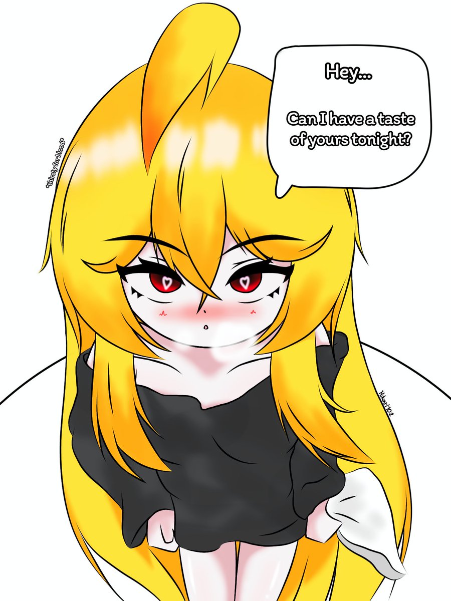 Hikari_102_'s tweet photo. The Hungry Vampire 🦇⚡✨
#art #cute #anime #fanart #oc https://t.co/cSaGUQ65l0
