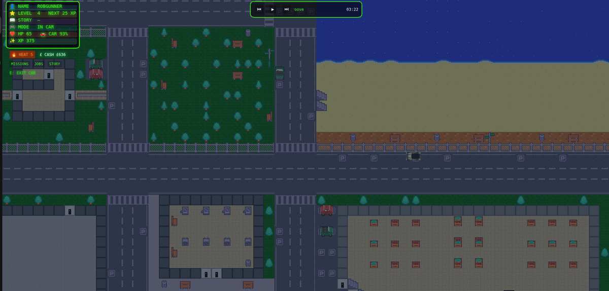 robgunner75's tweet image. When you see the difference a week makes with @cursor_ai from first prompt screenshot to today #IndieGame #IndieDev #IndieGameDev #GameDev #Devs #SoloDev #Developer #PC
