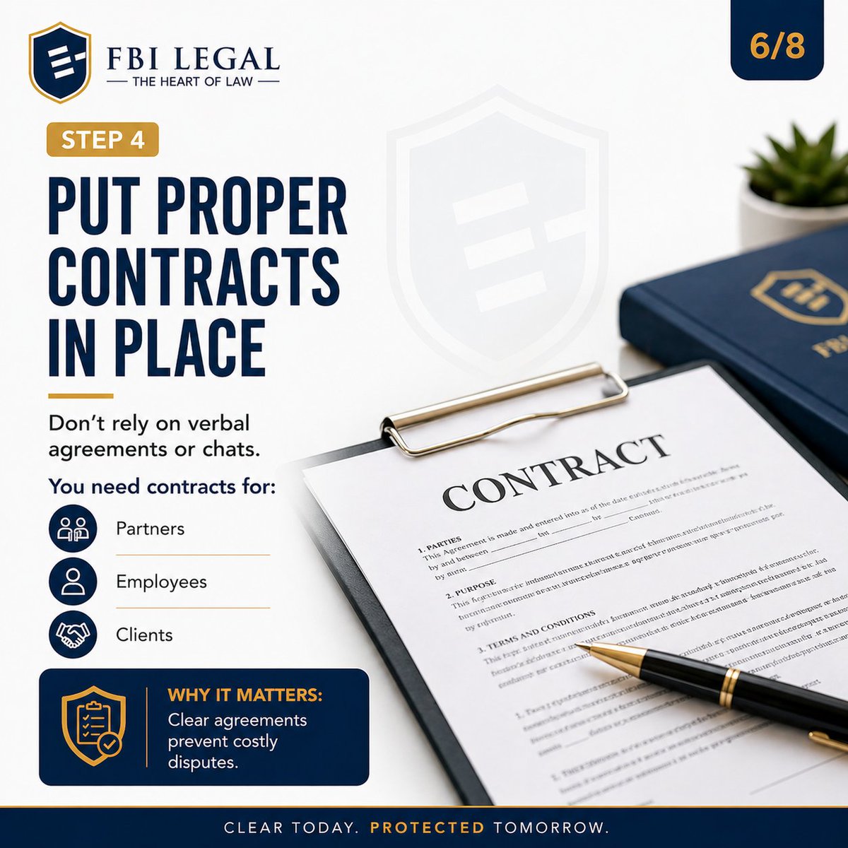 FBI_Legal's tweet photo. Got your CAC? Good.
Now let’s make sure your business is fully protected and built to scale. #FBILegal
#BusinessComplianceNigeria
#CompanyRegistration
#NigerianEntrepreneurs https://t.co/noqHURC5h9
