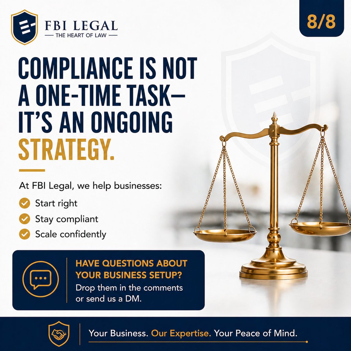 FBI_Legal's tweet photo. Got your CAC? Good.
Now let’s make sure your business is fully protected and built to scale. #FBILegal
#BusinessComplianceNigeria
#CompanyRegistration
#NigerianEntrepreneurs https://t.co/noqHURC5h9
