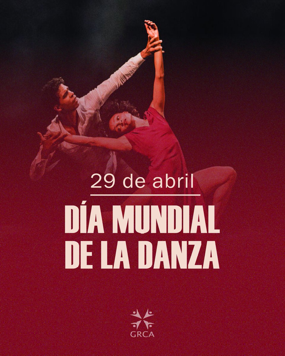GRCAMinrex's tweet image. 💃 En este Día Mundial de la Danza, proclamado por la UNESCO en 1982, felicitamos a todos aquellos artistas que honran a esta bella manifestación en nuestro país.

#danza #baile #unesco