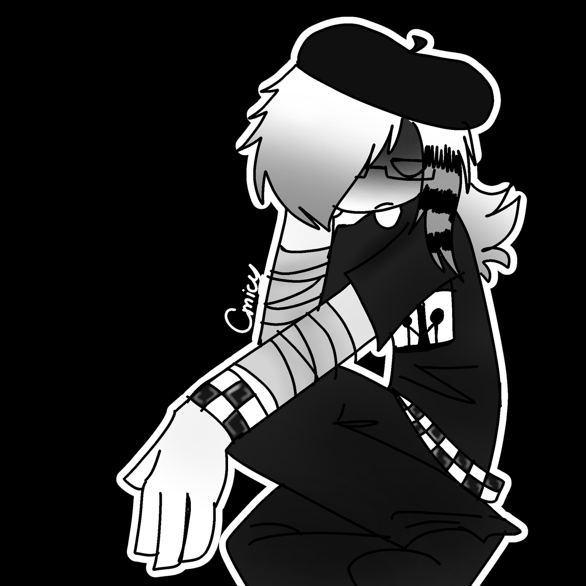 cmicianimation's tweet photo. Emo Misery #ocart https://t.co/mENSWOvLk7