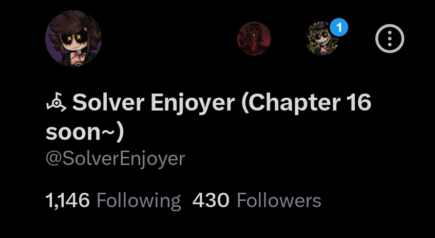 𖥂 Solver Enjoyer (Chapter 16 soon~) tweet media