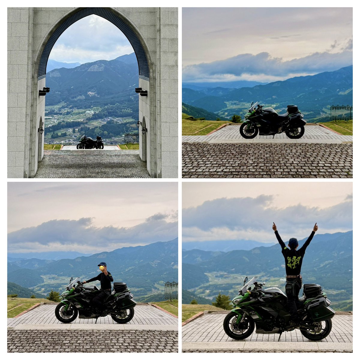 ozapeke_s1000f's tweet photo. いつものバイク仲間さん達と
初めましてのお二人さんと共に
楽しい一日でした😆
#ベルピール自然公園
#西粟倉村おおがや芝桜公園
#BASE101-NISHIAWAKURA-
#サントリコ
#にふぇーでーびる https://t.co/99KlmHJlil