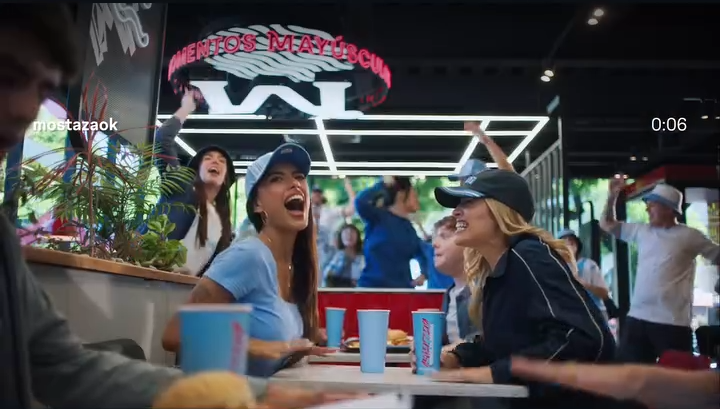 LuzData2's tweet photo. ⭐️⭐️ LA CUARTA ⭐️⭐️
Luz fue parte de la nueva publicidad de @Mostaza_ok por el mundial y si, todas queremos la cuarta ⚽️ 🍔
📌 Like
📌 Comentar
📌 Compartir
#LuzTito
🔗 https://t.co/0gbWSR8oqp https://t.co/sL8CmmFgtk
