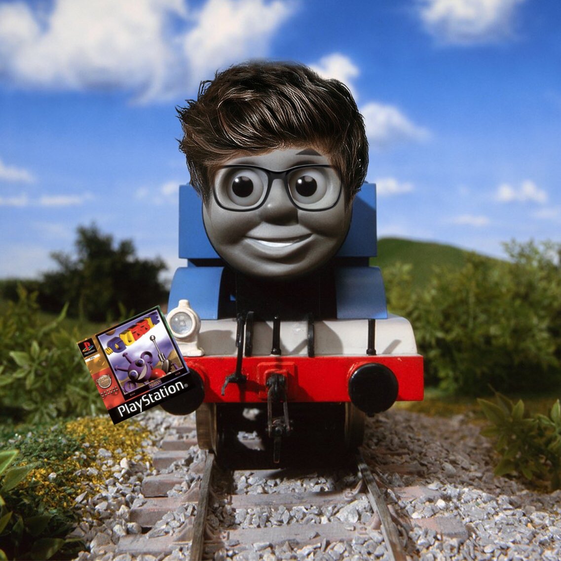 Holding a Gubble. It’s Wednesday alright.