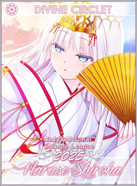 Saimoe's tweet photo. ISML 2025: Nova League Female Division Champion / Divine Circlet Winner
Naruse Shiroha @ Summer Pockets

Number of Personal Honor Posters: 3
Number of Series Honor Posters: 4
ISML Honor Poster No.462 https://t.co/0j9HSSlcDs