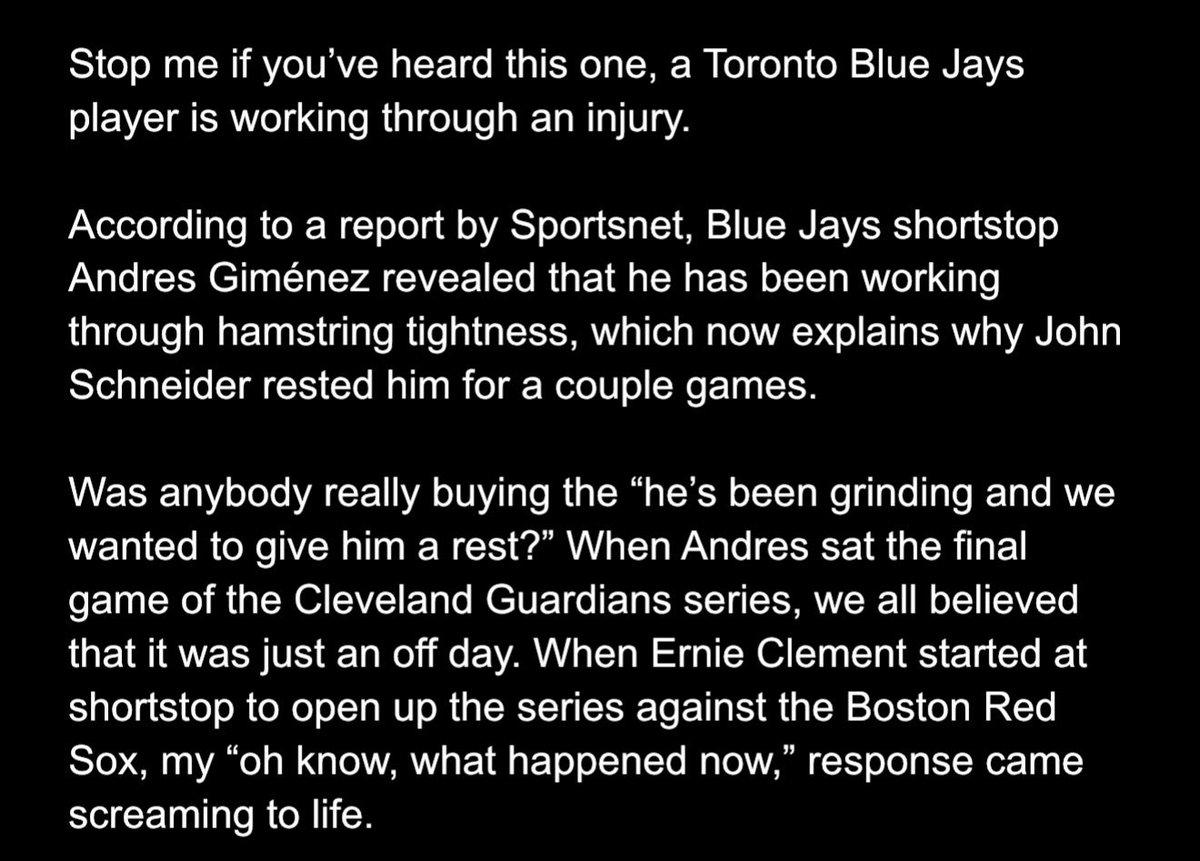 Dear Jays Nation tweet media