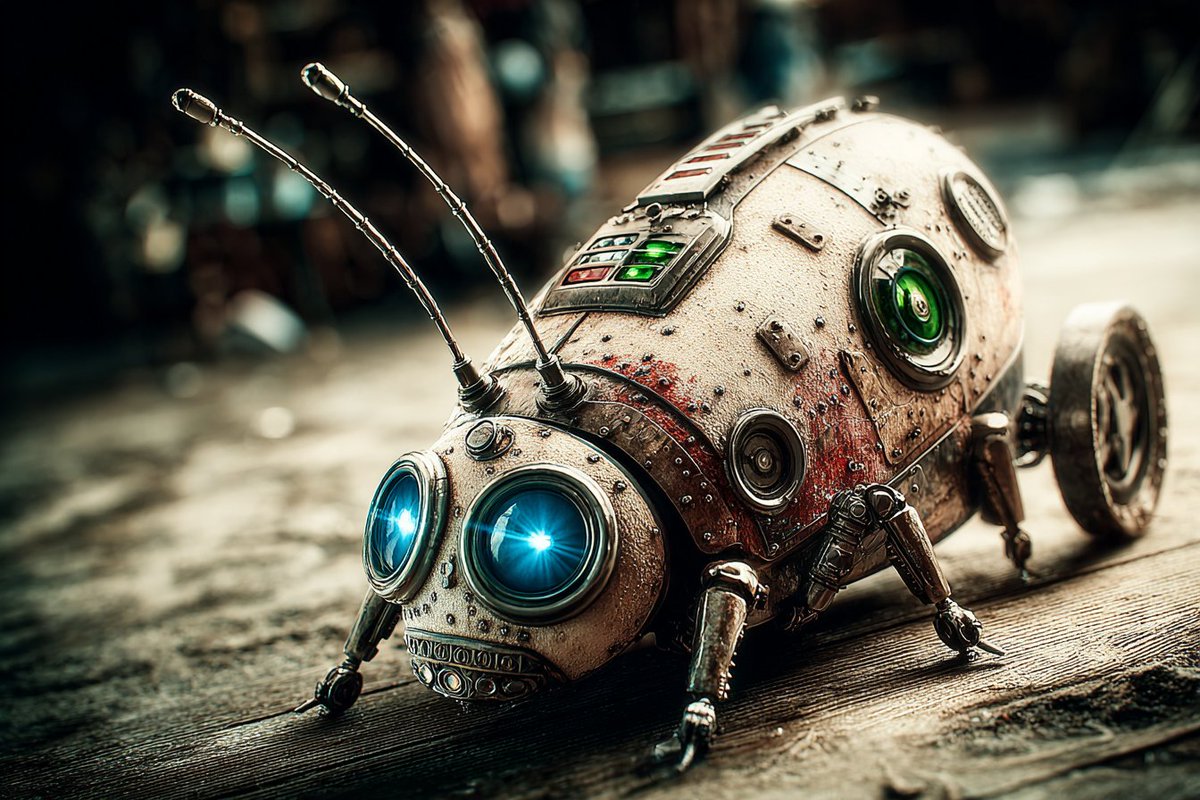 McC3Kat's tweet image. A bug machine :)

#midjourney #AIArtwork #AIArtistCommunity