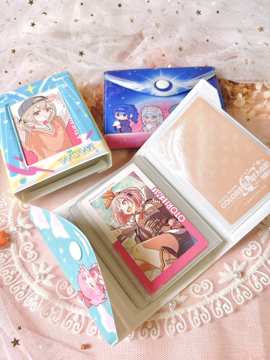 cheebpaku's tweet photo. I made these proseka epick binders for my fat epick collection 🫣🫣🫣 #pjsk_fa https://t.co/8ZPN0DbBOf