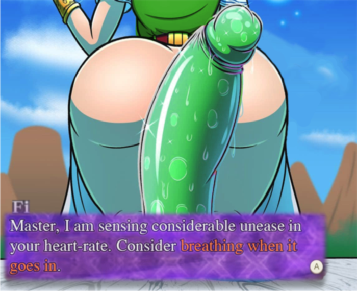 Pinkcarnate's tweet photo. ᅠ

You know, when Link tried out the '𝘛𝘳𝘪𝘢𝘭 𝘰𝘧 𝘵𝘩𝘦 𝘚𝘸𝘰𝘳𝘥', she was expecting it to be about actual swordsmanship.

As it turns out, it's actually a test to see how long she can handle bouncing on one of the Princess's 𝘨𝘪𝘢𝘯𝘵 𝘳𝘰𝘺𝘢𝘭 𝘥𝘪𝘭𝘥𝘰𝘴.

ᅠ https://t.co/kcSa4qztVW