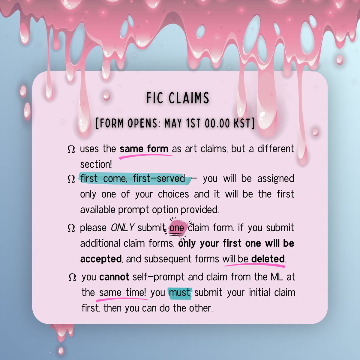 slickfest | claiming! tweet media