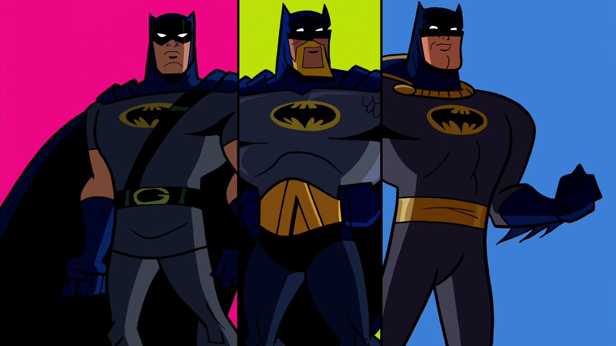 worldsfinest's tweet image. The Batman: The Brave and The Bold episode "Night of the Batmen" debuted on this day (Apr. 29) in 2011! A great episode, based on issue #13 of the 2010 Batman: The Brave and The Bold tie-in comic, Batman's friends offer to help when the hero is injured. #BatmanBraveBold #Batman