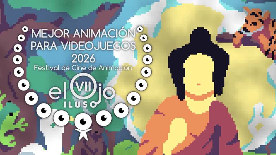 LlamaFriendly's tweet image. 🏆 We won Best Videogame at El Ojo Iluso Film Festival!
The judges chose The Eightfold Path and we're still in disbelief. Thank you to our team and every player who believed in us 💙