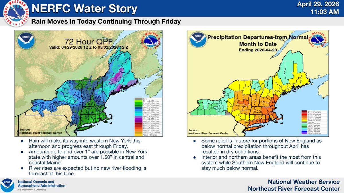 NWS Northeast RFC tweet media